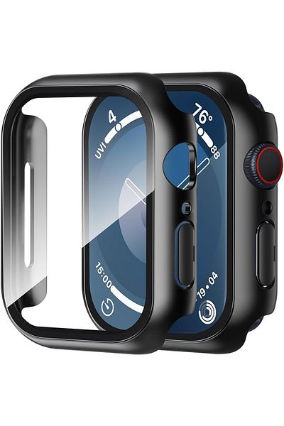 Choice Series 10 46mm Black Tempered Glass Case for Apple Watch Series 10 46MM 42MM Ultra 3 2 9 8 49MM 45MM