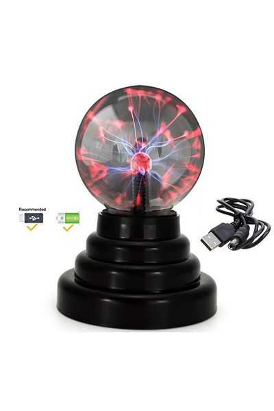 Choice 3inch Battery - USB 3 Inch Magic Plasma Ball Lamp Touch Sensitive Atmosphere Night Light Novelty Lam