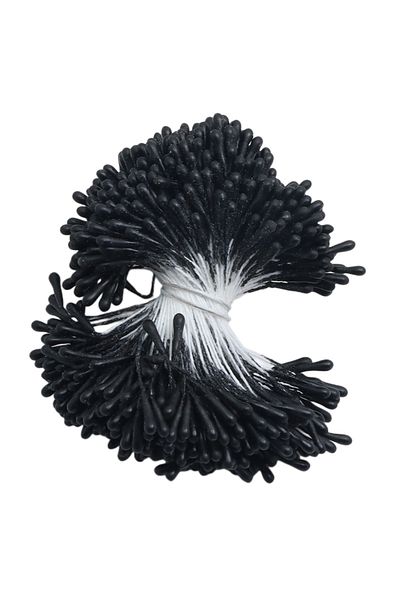 Choice Black 400pcs 2mm Moulti Options Artificial Flower stamen Mini Pearl Floral pistil For Wedding Party