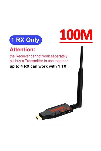 Choice 100M RX 1080P 150m Wireless HDMI Extender 1 TX to 4 Splitter Video Transmitter Receiver for PS4 Came
