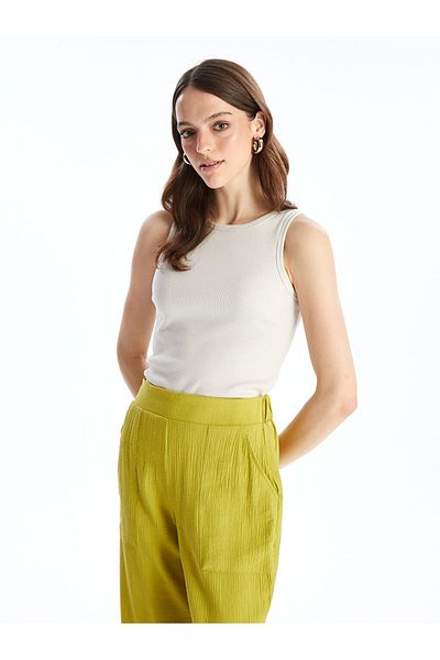 LC Waikiki New Season Women's Crew Neck Plain Undershirt - S4Gb56Z8
