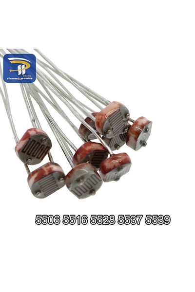 Choice 5528 20pcs Ldr Photo Light Sensitive Resistor Photoelectric Photoresistor 5528 Gl5528 5537 5506 5516
