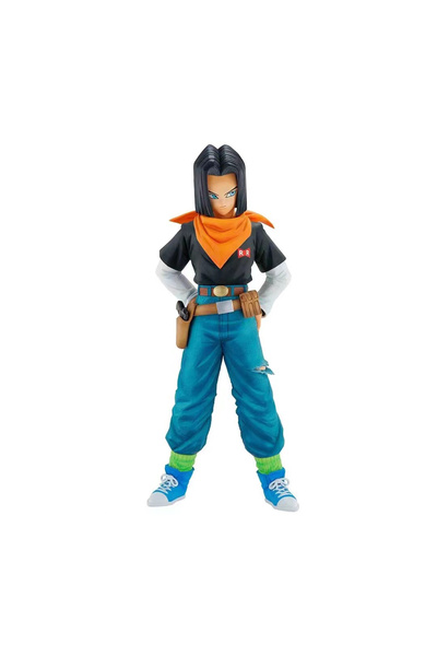 Choice Bandai Android 17 No box 24CM Anime Dragon Ball Z Android 17 18 Figure...