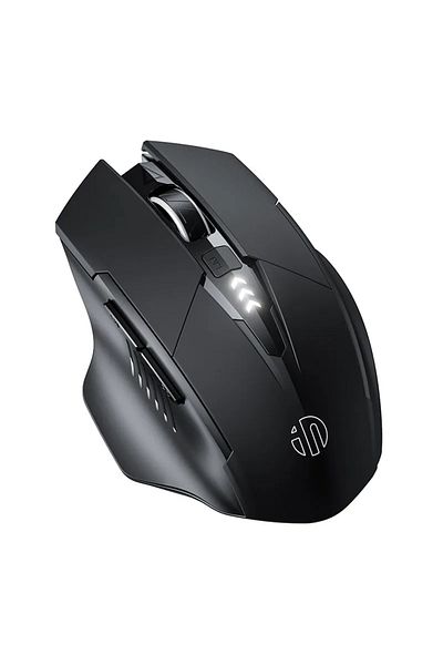 INPHIC black INPHIC F1 2.4G Wireless Mouse 500mAh Ergonomic Rechargeable Power Display Office Home Silent L