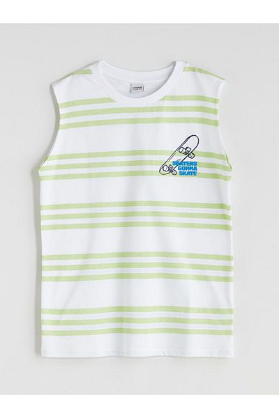 LC Waikiki Νέα σεζόν Crew Neck Boy's Singlet - S5GR42Z4
