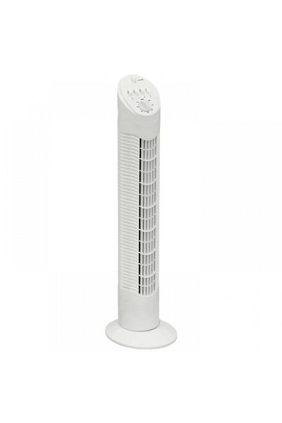 KlaussTech Tower fan, 3 speed levels, 120 minute timer