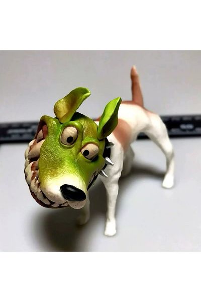 BANDAI Parson Jack Russell 8cm/3.1in Anime The Mask Figure Funny Parson Jack Russell Action Figures Pvc St