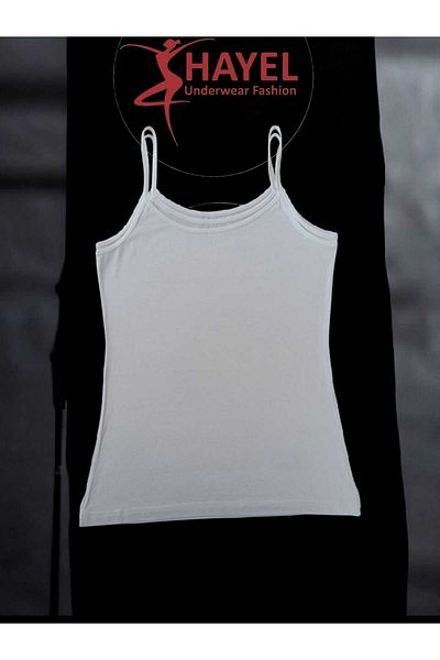 HAYEL 1 Piece Black White Skin Color Women's Strap Tank Top