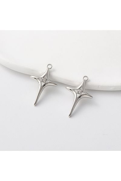 Choice B2328 10pcs Fashion Polaris Enamel Charms Beautiful Romantic Star Pendants For Making Handmade DIY J