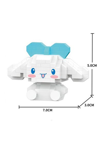 Miniso With Box k5 Sanrio Anime Hello Kitty My Melody Cinnamoroll Pompompurin Kuromi Friends Building Block