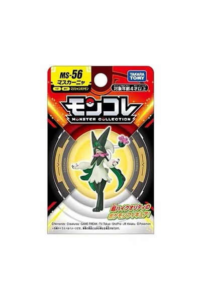 Takara Tomy Meowscarada New Original Pokemon Figures Ms Sprigatito Floragato Meowscarada Anime Monst
