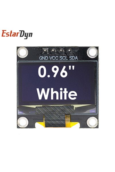 Choice White 4Pin ROHS Certification 0.96 inch Oled IIC Serial White OLED Display SSD1315 128X64 I2C 12864