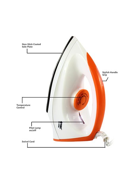 Orbit DI-1030 1200 Watt Dry Iron