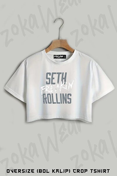 ZOKAWEAR Seth Freking Rollins εμπριμέ υπερμεγέθη μπλουζάκι