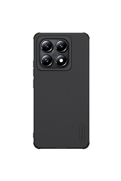 Nillkin جراب مغناطيسي من نيلكين لهاتف شاومي 14T Pro / شاومي 14T بنسيج نتوء أسود من البولي يوريثين الحراري + جراب مغناطيسي من نيلكين لهاتف شاومي 14T Pro / شاومي 14T