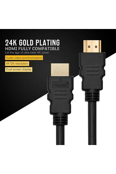 Choice 1m Black Xikcu Hdmi-compatible Cable Video Cables Gold Plated 1.4 4k 1080p 3d Cable For Hdtv Splitte