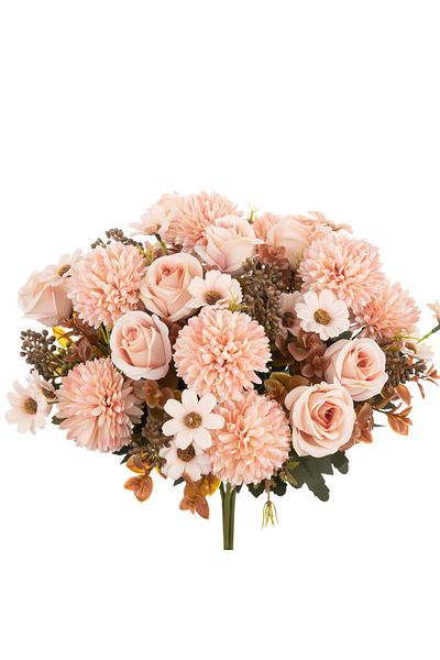 Choice Champagne Silk Rose Artificial Flowers for Wedding Home Christmas Decoration Wreaths bridal bouque D