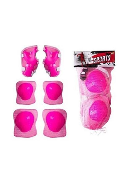 alpmodel 6-Piece High Protection Roller Skates, Skateboards, Cycling Protection Set Knee Pads Wristband Elbow Pads Set