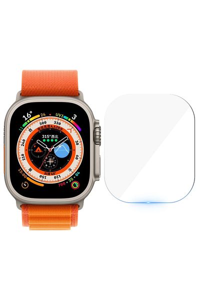 Choice 49MM iwatch ultra 2 1PCS Tempered Glass for Apple Watch Ultra 2/Ultra Screen Protector [49mm], Tempe