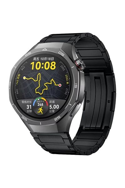 Choice Huawei GT5 5Pro 46mm Black 22mm Luxury Titanium Strap for Huawei Watch GT 5 Pro 46mm Metal Bracelet