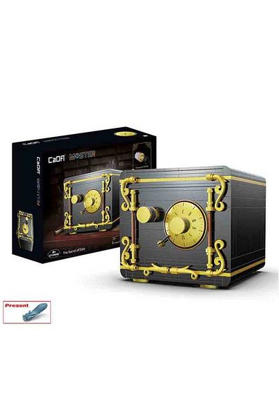 Choice With packaging box Cada 422PCS City Retro Combination Safe Building Blocks The Secret of Safe Experi