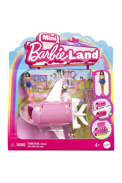 Barbie BARBIE DOLL HOUSE WITH 4 FOLDABLE AREAS