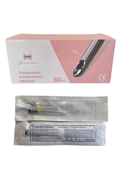 Floraison Medikal Dolgu Kanülü 22G 50mm 50 Adet