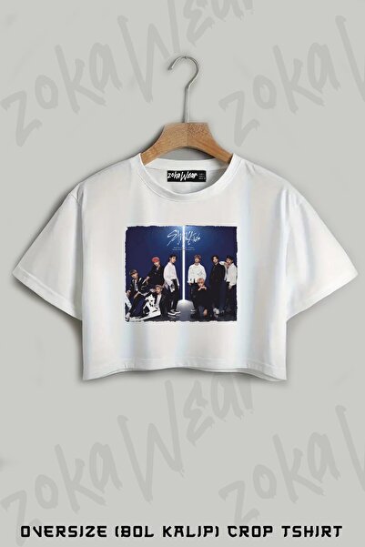 ZOKAWEAR Stray Kids K pop 3 εμπριμέ μπλουζάκι μεγάλου μεγέθους