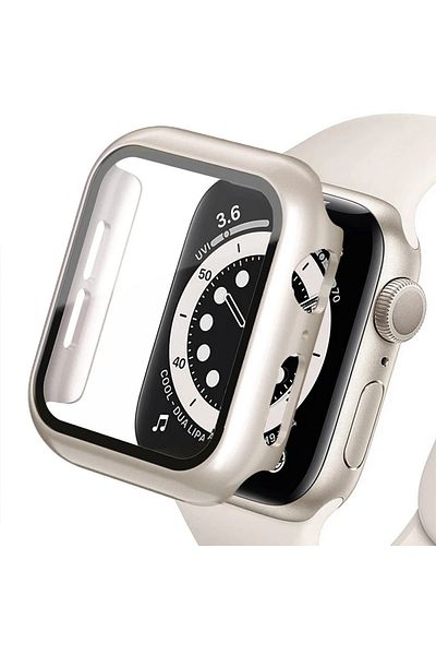 Choice Series 654 SE 40MM Starlight 38 Tempered Glass+cover For Apple Watch Accessories 45mm 41mm 44mm 40mm