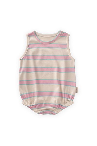 Cigit Body cu dungi 0-3 ani Pudra Blue Stripes