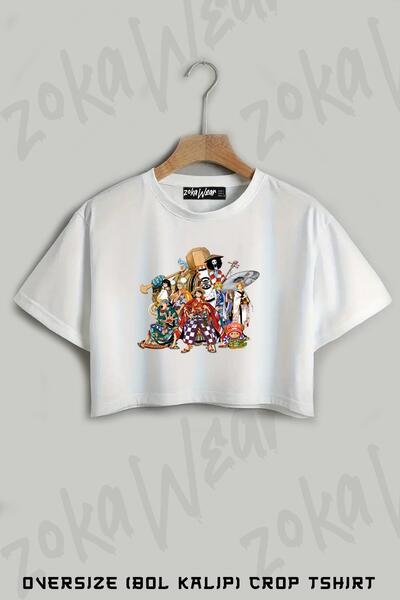 ZOKAWEAR Tricou oversize cu imprimeu One Piece 5