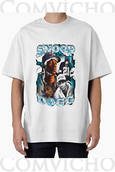 COMVİCHO تي شيرت مطبوع بتصميم سبون دوج v19 للجنسين
