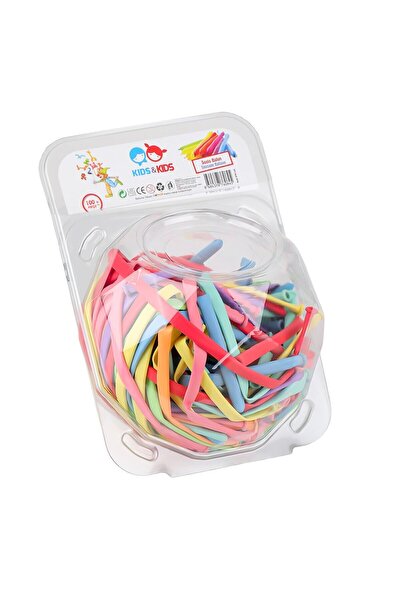 BYCEGU Srt-130 Sausage Balloon Mixed Color 100Pcs