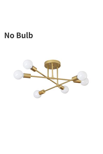 Choice 6G Dropshiping Modern Chandelier Simple Home Decor Lighting LED Bulbs Ceiling Lamp For Bedroom Dinin