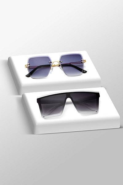 Nilu Moda Set of 2 Sun Glasses