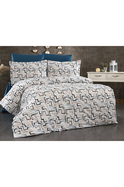 pınarhome collectıon PINAR HOME COLLECTION ΣΕΤ ΠΑΠΛΩΜΑΤΟΣ ΔΙΠΛΟΥ ΠΑΠΛΩΜΑΤΟΣ 100% ΒΑΜΒΑΚΙ (200Χ220 ΠΑΠΛΩΜΑ+2 ΜΑΚΡΥΛΙΚΑ ΜΑΞΙΛΑΡΙΑ)