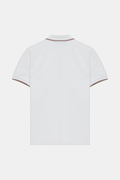 W Collection BEYAZ POLO YAKA T-SHIRT
