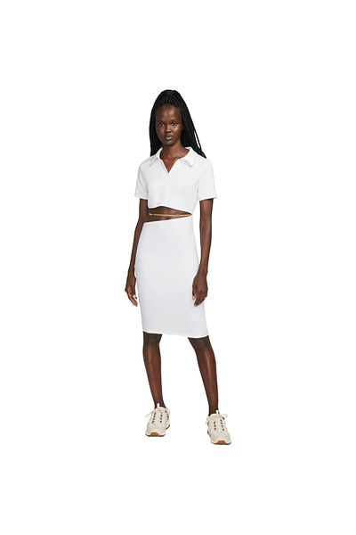 Nike Φόρεμα Nike Wmns Jacquemus Nrg Dri-fit Eu Φόρεμα, Λευκό, Γυναικείο