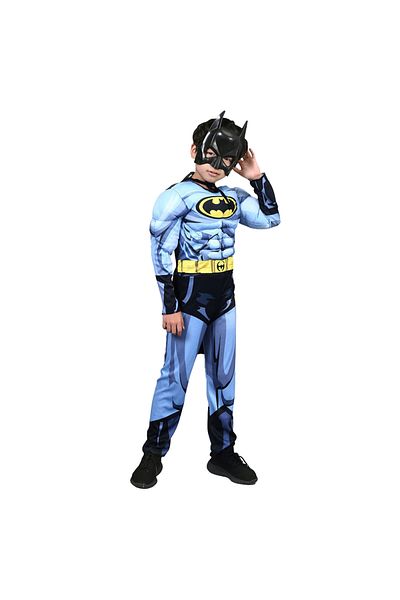 ALMİRA SOLMAZ TİCARET Batman muscle costume for boys 100-110 cm 3-5 years