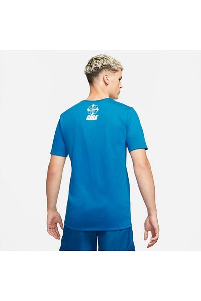 Nike Pánské tričko Nike Gyakusou Nrg Graphic 3 T-shirt Team Royal, Modré, Pánské
