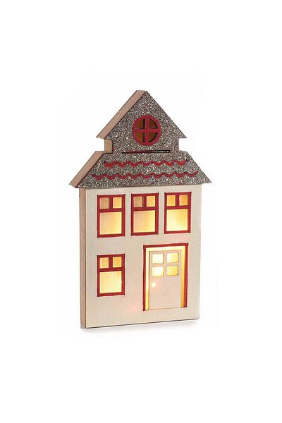 Decorer Casuta cu leduri 11x2.5x19 cm