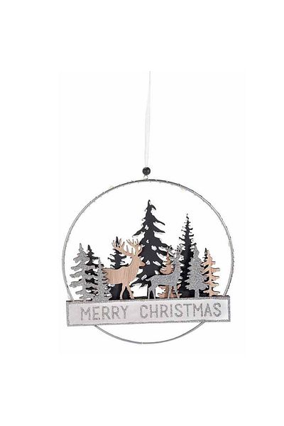 Decorer Christmas Decoration with LED Reindeer 24 cm
