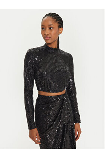 Vicolo Bluză de damă TS0294 Negru