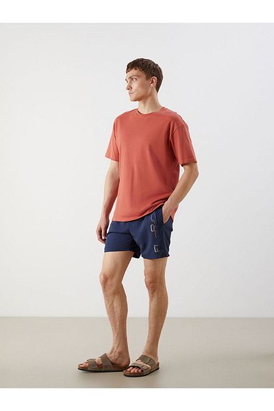 LC Waikiki Νέα σεζόν Kisa Boy Printed Ανδρικό Marine Sortu - S5H350Z8