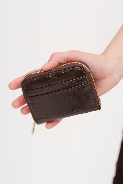 Addax Zippered Card Holder Wallet Czdn121-F6