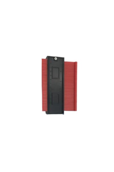 Choice1 12CM red 12/14/25cm Irregular Contours Gauge Arc Ruler Plastic Gauge ...