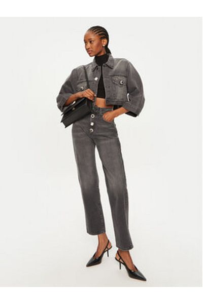 Vicolo Women's Denim Jacket DS0055 Grey
