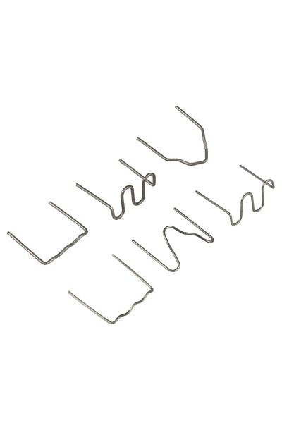 OEM Set of 600 Staples for Glue Gun, Repair and Plastic Welding, 6 models