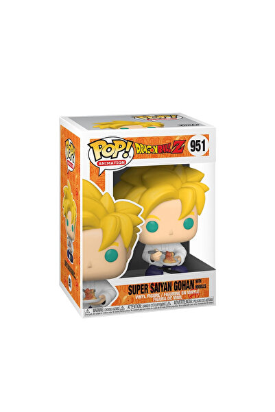 Funko Dragon Ball Z Super Saiyan Gohan Wth Noodles Pop
