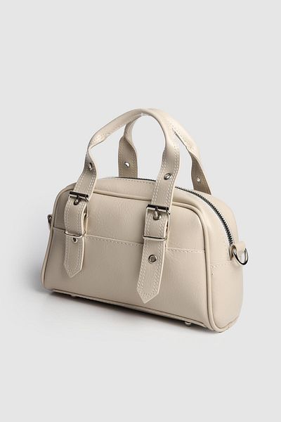 La La'Graccio Paris La'Graccio Paris Women's Solace Belt Detailed Strap Bag Mink